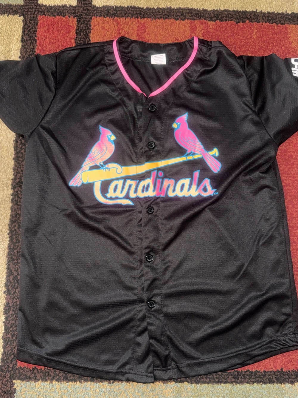 Youth Cardinals Button up Jersey